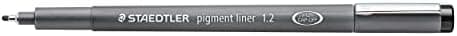 Staedtler Fineliner Schwarz, Set mit 6 Linienbreiten, hohe Qualität, Dokumentenecht, Montage, 308 SB6P
| Staedtler Pigm