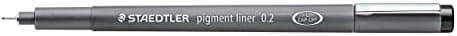 Staedtler Fineliner Schwarz, Set mit 6 Linienbreiten, hohe Qualität, Dokumentenecht, Montage, 308 SB6P
| Staedtler Pigm