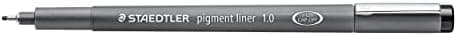 Staedtler Fineliner Schwarz, Set mit 6 Linienbreiten, hohe Qualität, Dokumentenecht, Montage, 308 SB6P
| Staedtler Pigm