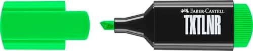 Faber-Castell 154218 Textmarker Set TXTLNR - 8 Pastell Marker für Kinder und Erwachsene | Dichte Farbgebung, Portabel De