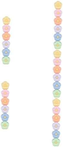 NUOBESTY 5-Satzes bunte Blumen-Textmarker Stapelbar für Schul- und Bürotagebedarf - Notizen, Planer und kreative Projekt