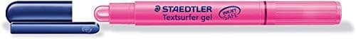 STAEDTLER Textmarker Textsurfer gel (6 Stifte, 4 Farben) für Schüler und Studenten zur Notizenhaltung im Büro und zu Hau
