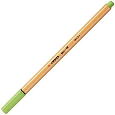 STABILO Fineliner point 88-10er Pack Schwarz für Büro und Studium