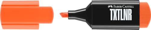 Faber-Castell 154218 Textmarker Set TXTLNR - 8 Pastell Marker für Kinder und Erwachsene | Dichte Farbgebung, Portabel De