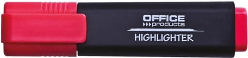 OFFICER PRODUCTS Leuchtender Textmarker 10er Pack Gelb Hohe Qualität und Sicherheit für Schüler und Büroangestellte