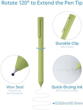 NiArt 14 Textmarker Pastell Set, Morandi Farben & Aesthetic Bible Marker & Für Journalisten