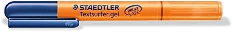 STAEDTLER Textsurfer Gel Trockentextmarker für Inkjet-Ausdrücke mit Drehmechanik und breiter Strichbreite von 3 mm - 10