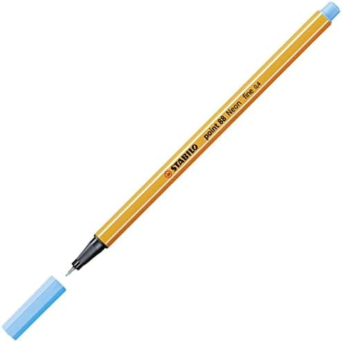 STABILO Fineliner point 88-10er Pack Schwarz für Büro und Studium