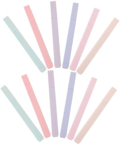 Lurrose Pastell Textmarker für Büro und Studium - Farbkodierung und Tagebuch- oder Zeichnungsmöglichkeiten
| Lurrose 12