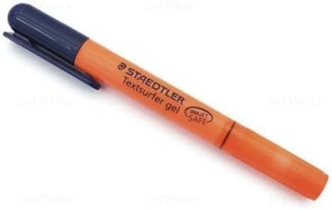 STAEDTLER Textsurfer Gel Trockentextmarker für Inkjet-Ausdrücke mit Drehmechanik und breiter Strichbreite von 3 mm - 10