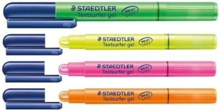 Staedtler Textmarker Textsurfer Gel - Bilder konnten nie so farbenfroh sein!
| Staedtler Textmarker Textsurfer Gel - Id
