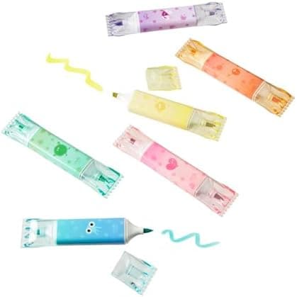 Tinc Pastellmarker Set - Retro Stil - Perfekt für Schule und Hausaufgaben - Flüssiges Schreiben mit sanften Farben --Pac