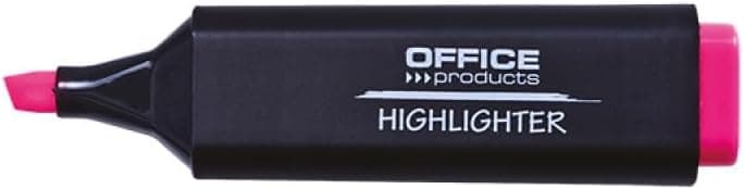 Highlighter OFFICE PRODUCTS Leuchtend 4er Pack Farbe: Gelb, Oragne, Rosa, Grün / Hohe Qualität für Bürozusammenarbeit
|