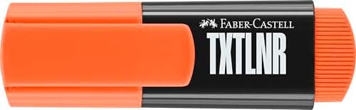 Faber-Castell 154218 Textmarker Set TXTLNR - 8 Pastell Marker für Kinder und Erwachsene | Dichte Farbgebung, Portabel De