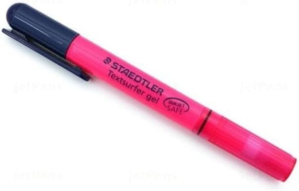STAEDTLER Textsurfer Gel Trockentextmarker für Inkjet-Ausdrücke mit Drehmechanik und breiter Strichbreite von 3 mm - 10