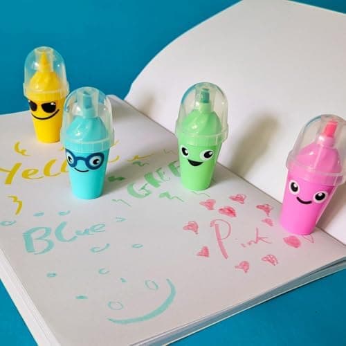 Tinc Pastellmarker Set - Retro Stil - Perfekt für Schule und Hausaufgaben - Flüssiges Schreiben mit sanften Farben --Pac