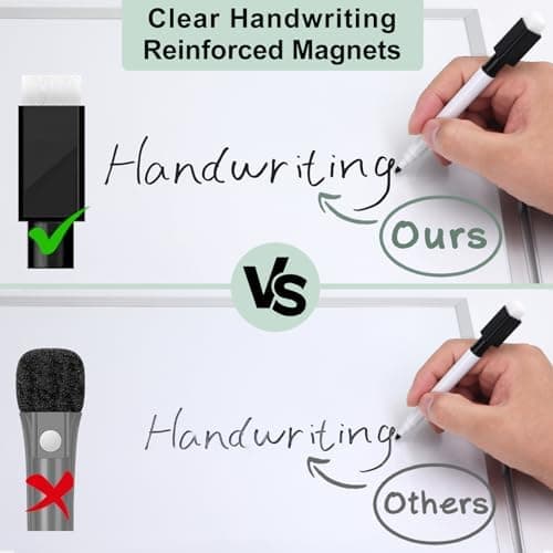 Whiteboard Marker 10 Stück Schwarz Abwischbar Schule Büro
| Magnetisch Whiteboard Stifte 10 Stück Schule Zuhause
| Abwi