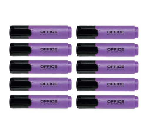 .Office Products Gelbe Highlighter 10er Pack Hohe Qualität für Büro Benutzer
|Office Products Keilspitze Highlighter Gel