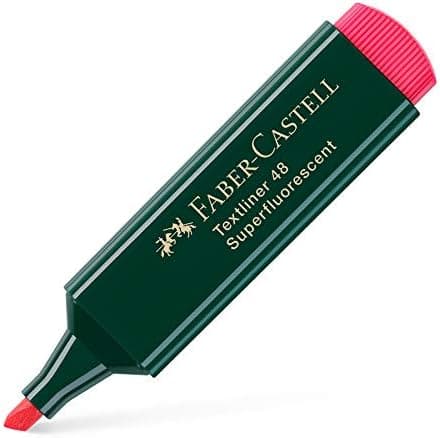 FABER-CASTELL Textmarker Superfluorescent 48 Gelb für Nachfüllung
| FABER-CASTELL Textliner Superfluorescent 48 Gelb, n