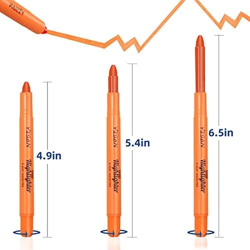 YISAN Gel Textmarker - Bibelmarker Stifte für Christen, Bibel Highlighter, Markerstifte Set, 8 Farben - Bibelnmarkierung