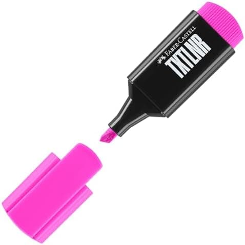 Faber-Castell 154218 Textmarker Set TXTLNR - 8 Pastell Marker für Kinder und Erwachsene | Dichte Farbgebung, Portabel De
