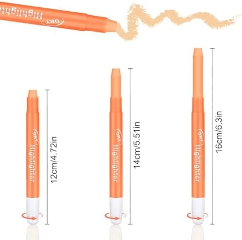 OFFCUP Bibel Textmarker für Schule und Zuhause Gel Textmarker Set