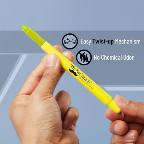 Mr. Pen No Bleed Gel Bible Highlighters - Durable Gel-Tinte-Highlighter für Bibel, Pastoren und Studierende
| Mr. Pen N