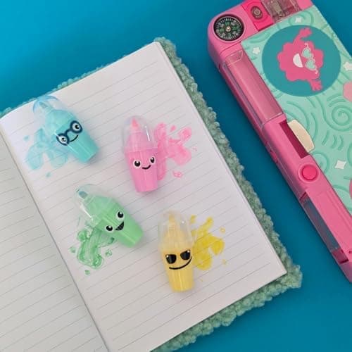 Tinc Pastellmarker Set - Retro Stil - Perfekt für Schule und Hausaufgaben - Flüssiges Schreiben mit sanften Farben --Pac
