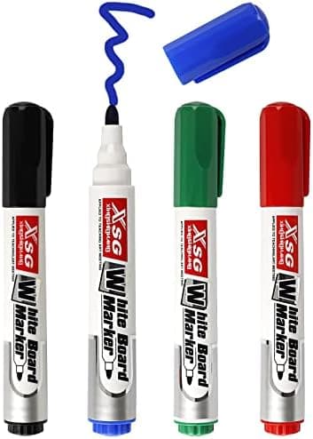 Whiteboard Marker 12er Pack Trocken Abwischbar Rundspitze 3mm Perfekt für Schule Büro Zuhause