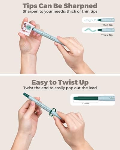 WEMATE Bibel Textmarker - 9-Teiliges Gel Textmarker Set für Bibelmarker
| WEMATE Bibel Textmarker - Hervorragendes Bibe