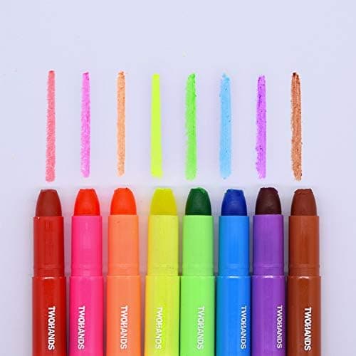 TWOHANDS Bibelmarker Stifte - 8-Farben-Gel-Textmarker für Bibeldiebe, Ideal für das Hervorheben von Texten in der Bibel,