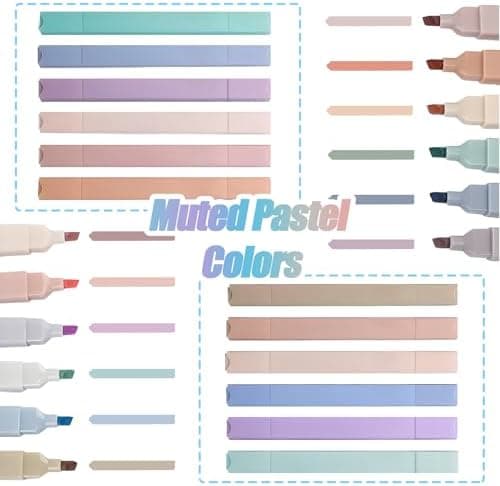 Pastell Highlighter Pen 12 Stück Bibel Marker Annotating School Supplies
| Highlighter Pastell 12 Stück Transparente Ha
