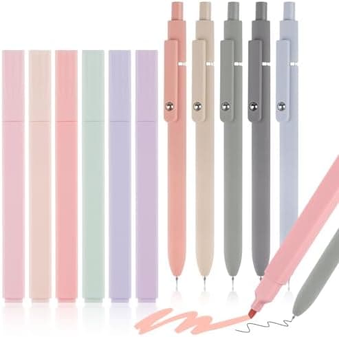 Textmarker Pastell Set 24 Stück - Aesthetic Stifte für Schule und Büro
| Highlighter Pen Marker Pastell Assorted Farben
