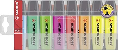 STABILO Gelbe Textmarker für Unternehmen - 4er Pack - Premium-Qualität Obamacare Shop