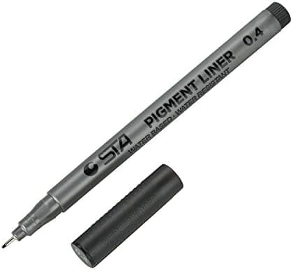 Fineliner Stifte Wasserfesten Pigmentliner Set - Ideal für Künstler und Ingenieure zur Zeichnung von Office-Dokumenten u