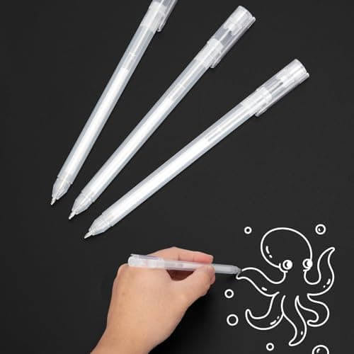 SmootherPro Farbige Gelstifte 0,5 mm Feine Tintenroller-Set zur Kunst Zeichnen Skizzieren Scrapbooking (CS005-6)