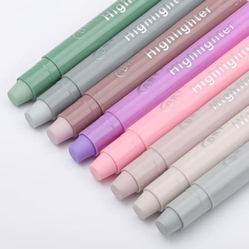 OFFCUP Bibel Textmarker für Schule und Zuhause Gel Textmarker Set