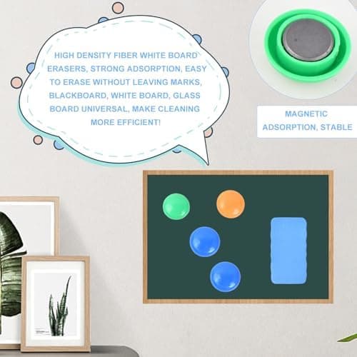 14 Stück Marker Set für Büro und Schule mit bunter Magnetfunktion
| Magnettafelmarker Set von 3 Farben plus Reiniger un