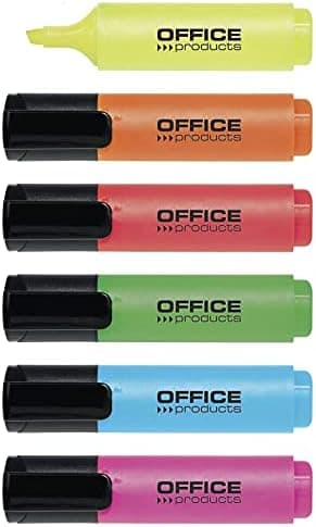 .Office Products Gelbe Highlighter 10er Pack Hohe Qualität für Büro Benutzer
|Office Products Keilspitze Highlighter Gel