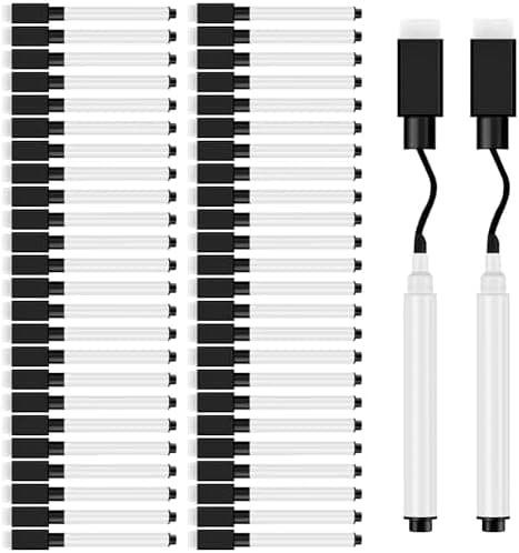 Whiteboard Marker 10 Stück Schwarz Abwischbar Schule Büro
| Magnetisch Whiteboard Stifte 10 Stück Schule Zuhause
| Abwi
