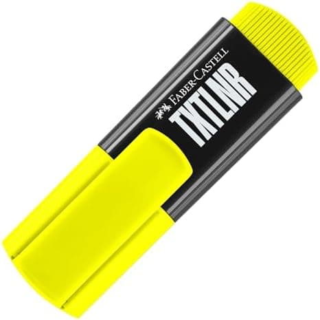 Faber-Castell 154218 Textmarker Set TXTLNR - 8 Pastell Marker für Kinder und Erwachsene | Dichte Farbgebung, Portabel De