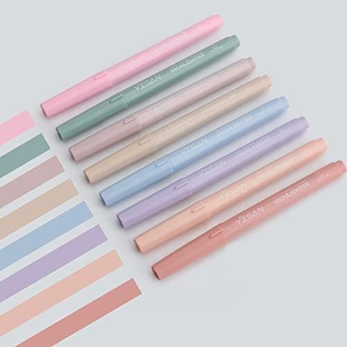 YISAN Pastell Textmarker Set für die perfekte Bible-Markierung - Dünne Papiere ausschöpfen 70245