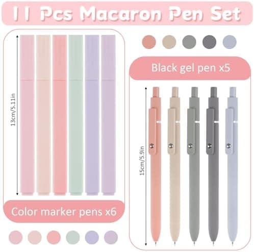 Textmarker Pastell Set 24 Stück - Aesthetic Stifte für Schule und Büro
| Highlighter Pen Marker Pastell Assorted Farben