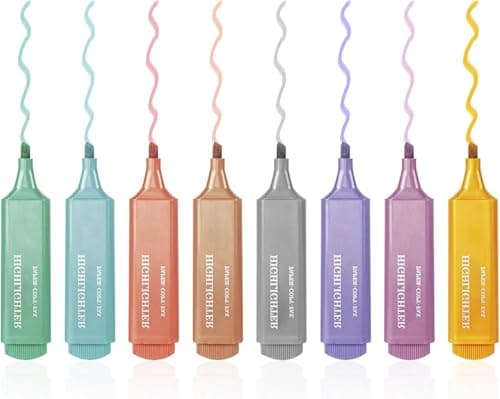 Mini Textmarker Set 30 Stück, Macaron Farben, Ideal für Schule und Büro
| Mini Textmarker Set 30 Stück, Eis-am-Stiel De