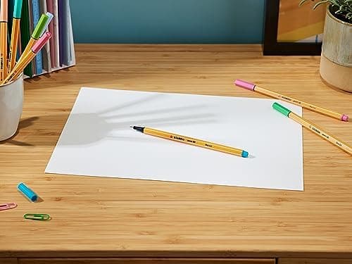 STABILO Fineliner point 88-15er Pack Standardfarben für Schüle und Büro