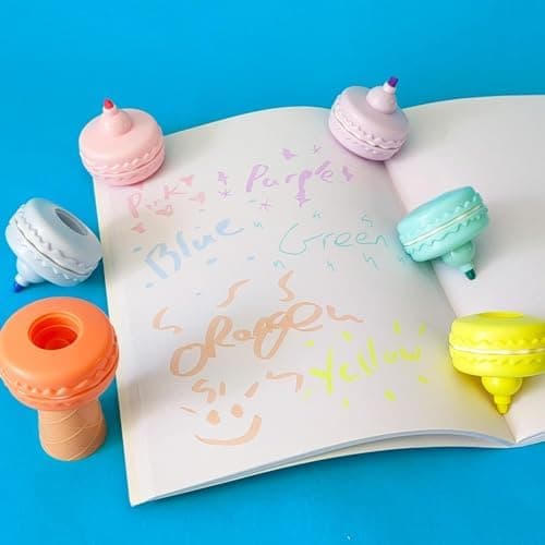 Tinc Pastellmarker Set - Retro Stil - Perfekt für Schule und Hausaufgaben - Flüssiges Schreiben mit sanften Farben --Pac