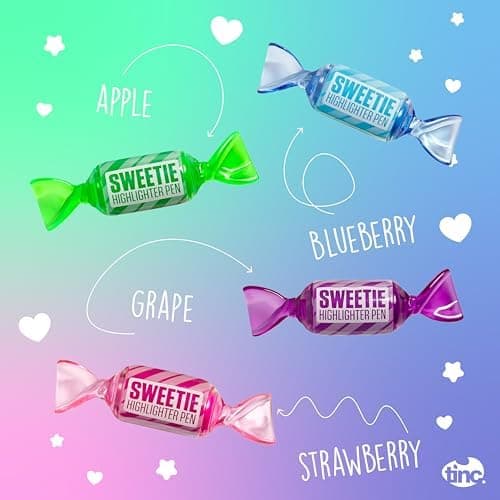 Tinc Pastellmarker Set - Retro Stil - Perfekt für Schule und Hausaufgaben - Flüssiges Schreiben mit sanften Farben --Pac