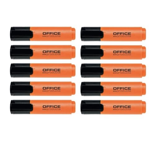 .Office Products Gelbe Highlighter 10er Pack Hohe Qualität für Büro Benutzer
|Office Products Keilspitze Highlighter Gel