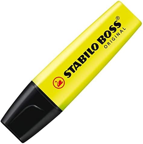STABILO Gelbe Textmarker für Unternehmen - 4er Pack - Premium-Qualität Obamacare Shop