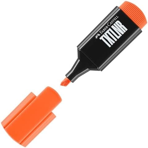 Faber-Castell 154218 Textmarker Set TXTLNR - 8 Pastell Marker für Kinder und Erwachsene | Dichte Farbgebung, Portabel De